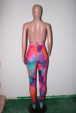 Sexy Tie-Up Print Bra And Pants Sets SH-390150