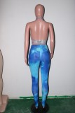 Sexy Tie-Up Print Bra And Pants Sets SH-390150
