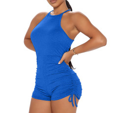 Summer Fashion Solid Color Sleeveless Rompers ME-S848