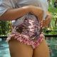 Sexy Bright Ruffled Night Club Mini Shorts FSL-160