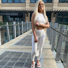 Sport Casual Vest And Pants Two Piece Sets ME-S879