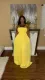Plus Size Solid Off Shoulder Strapless Wide Leg Jumpsuit FNN-8615
