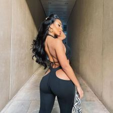 Sexy Halter Hollow Out Split Pants 2 Piece Sets MEM-88368
