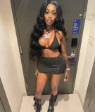 Sexy Bra Top Ruched Mini Skirt Two Piece Sets LSL-6453