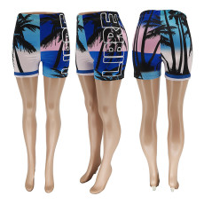 Casual Printed Beach Shorts WSYF-5886