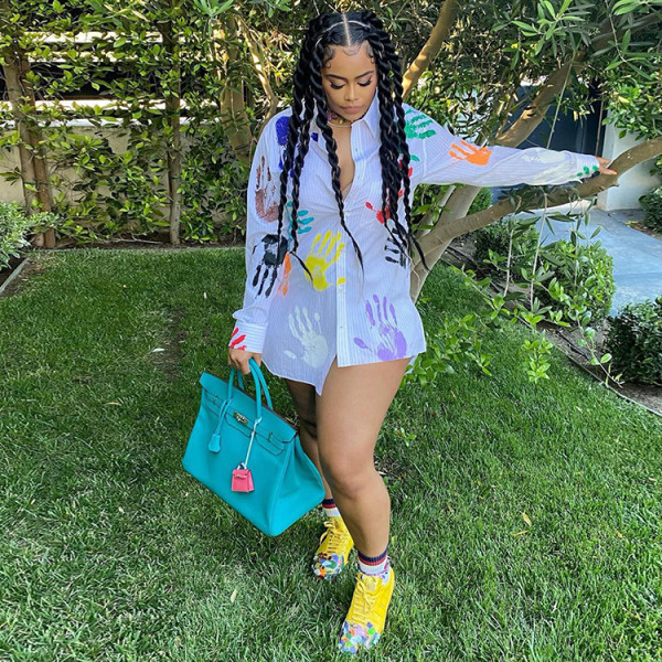 Casual Printed Long Sleeve Shirt Top GLF-10007