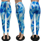 Casual Printed Skinny Pencil Pants BGN-179