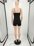 Letter Print Cami Top And Shorts Two Piece Sets YIM-203