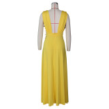 Sexy Fashion High Slit Party Evening Long Dress ZSD-0393