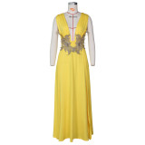 Sexy Fashion High Slit Party Evening Long Dress ZSD-0393