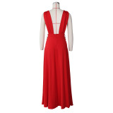 Sexy Fashion High Slit Party Evening Long Dress ZSD-0393