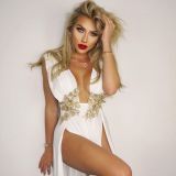 Sexy Fashion High Slit Party Evening Long Dress ZSD-0393