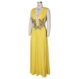 Sexy Fashion High Slit Party Evening Long Dress ZSD-0393