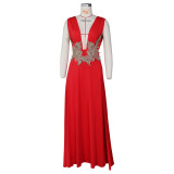 Sexy Fashion High Slit Party Evening Long Dress ZSD-0393
