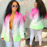 Gradient Full Sleeve Blazer Coat GLF-10017