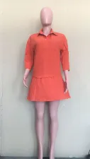 Casual Solid Color Loose Dress ORY-5200