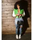 Casual Full Sleeve Baseball Jacket Coat WSM-5273