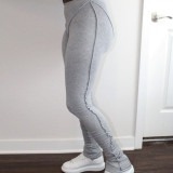 Solid Cotton Skinny Piles Pants CH-8187