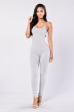 Casual Solid Sleeveless Sling Jumpsuit MZ-2011