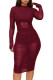 Sexy Mesh See Through Club Dress+Cami Top+Shorts 3 Piece Sets MZ-2482