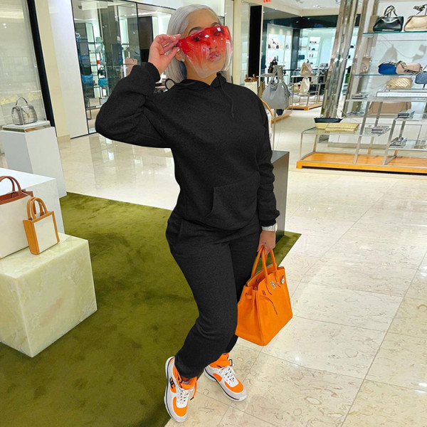 Casual Hoodie And Pants Two Piece Suits WMEF-20773