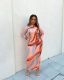 Sexy Printed Full Sleeve Slim Maxi Dress WSM-5275
