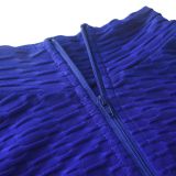 Solid Sports Long Sleeve Two Piece Shorts Set MZ-2658