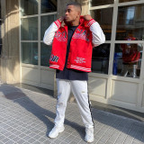 Men's Casual Printed Hooded Full Sleeve Baseball Jacket GLF-0002
