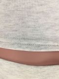 Solid Short Sleeve Ruched Top And Flare Pants 2 Piece Sets LM-8277