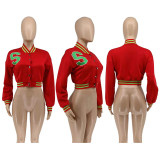 Casual Full Sleeve Baseball Jacket WMEF-20775