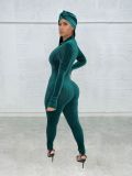 Sexy V Neck Long Sleeve Jumpsuit YD-8525