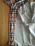 Plus Size Plaid Short Coat+Bra Top+Pants 3 Piece Sets LSL-6174