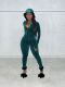 Sexy V Neck Long Sleeve Jumpsuit YD-8525