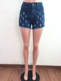 Denim Hole Sexy Jeans Shorts LA-3284