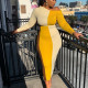 Sexy Full Sleeve Slim Long Dress BN-9297