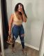 Plus Size Denim Ripped Hole Skinny Jeans Pants OD-8458