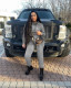 Solid Hooded Pile Collar Long Sleeve 2 Piece Pants Set FSL-F126