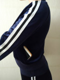 Casual Velvet Long Sleeve Zipper Two Piece Pants Set LSL-6475