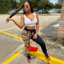 Camo Print Drawstring Casual Sweatpants GLF-10049