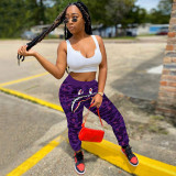 Camo Print Drawstring Casual Sweatpants GLF-10049
