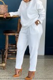 Plus Size Solid Long Sleeve Two Piece Pants Set BGN-202
