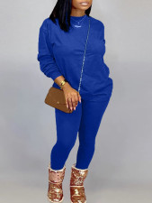 Solid Long Sleeve Casual Two Piece Suits LSD-86311