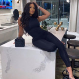 Solid Sexy Sleeveless Tight Jumpsuit XEF-P1736513