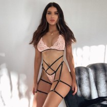 Sexy See-through Lace Underwear Set YQ-S193