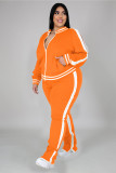 Plus Size Casual Tracksuit Two Piece Pants Set BMF-019