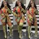 Colorful Printed Full Sleeve Blazer Coat GLF-10060