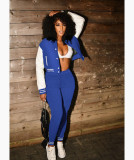 Casual Baseball Jacket And Pants 2 Piece Suits WSM-5288