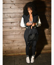 Casual Baseball Jacket And Pants 2 Piece Suits WSM-5288