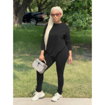 Casual Long Sleeve Two Piece Pants Set SFY-2146