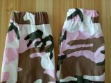 Camouflage Print Pocket Belted Long Pants LSL-6114